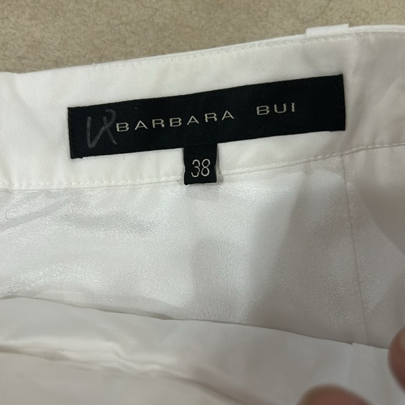 White Barbara Bui Skirt Size 38. - Picture 5 of 11